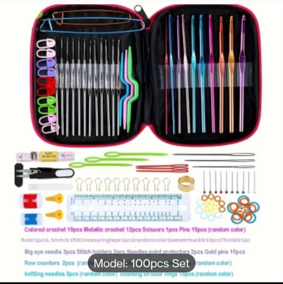 None Other - Comprehensive Knitting and Sewing Tool Set